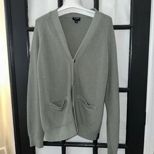 Todd Snyder Beechwood Men's Sage Green 4 button Cardigan Sweater